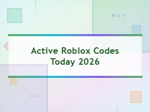 Active Roblox Codes Today 2026 – All Working Event Codes & Rewards